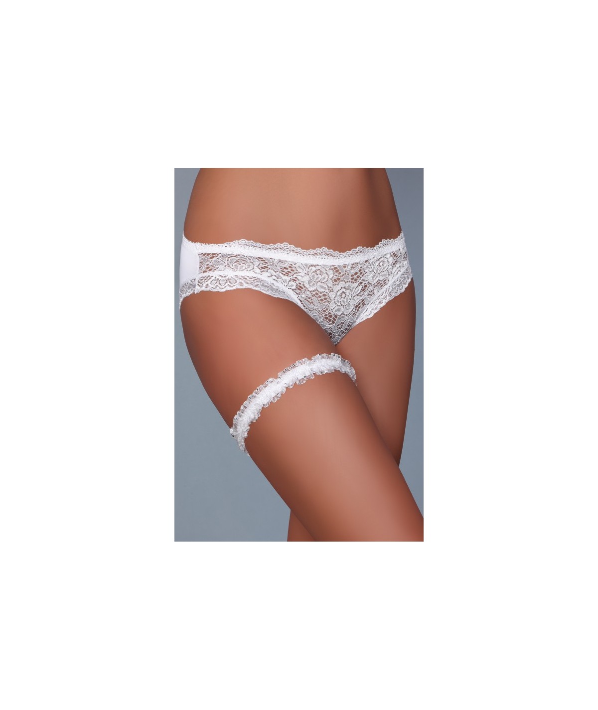 Garter White LC 8368