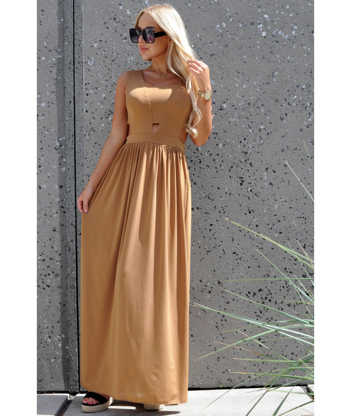 Dresses Folowia Camel