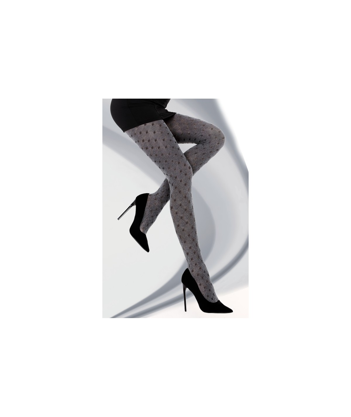 Tights & Leggings Maurene 40 DEN Grey LivCo Corsetti Fashion
