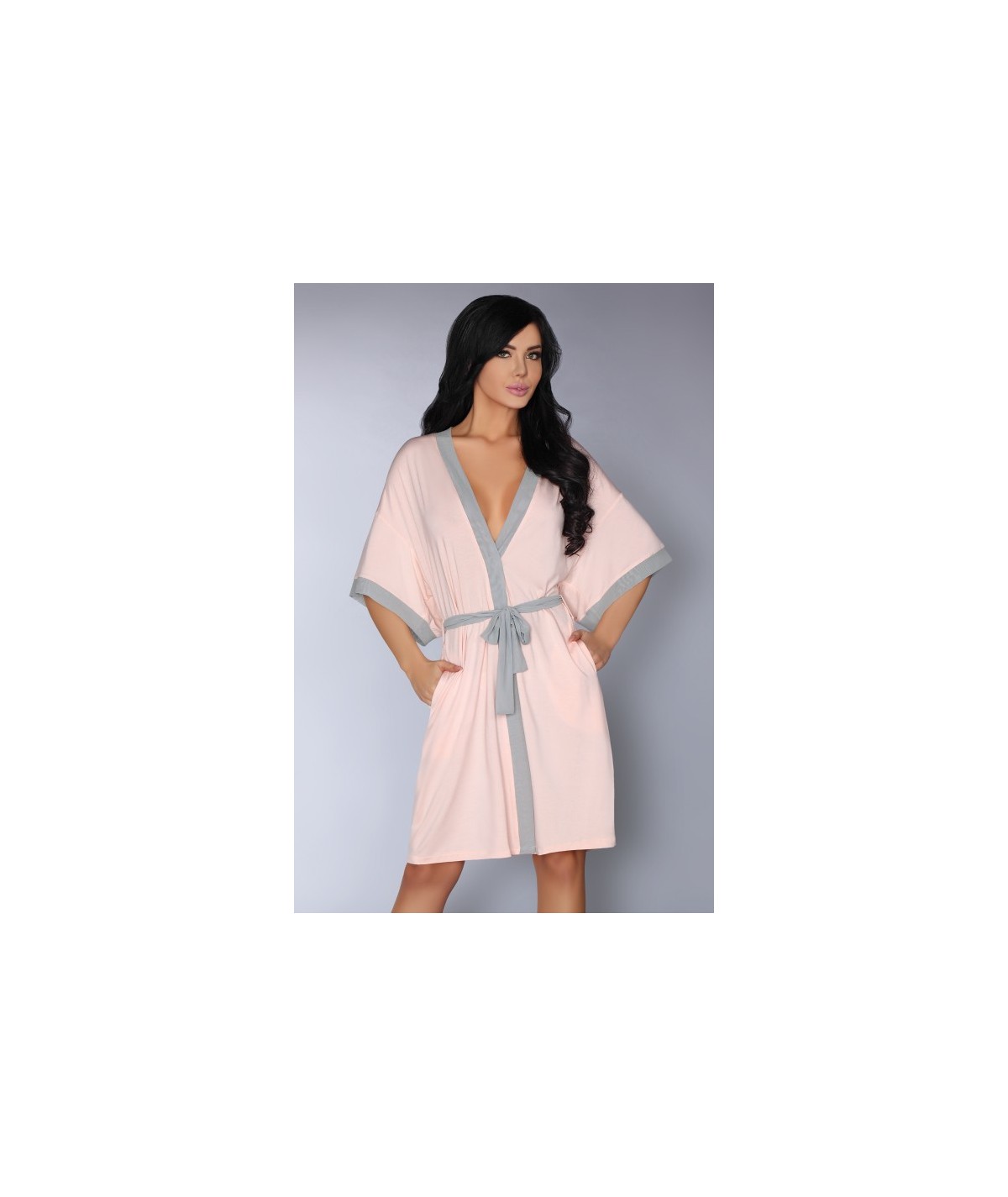 Dressing Gowns Aoidea LC 90375 Marcel Azano Premium Collection Pink LivCo Corsetti Fashion 