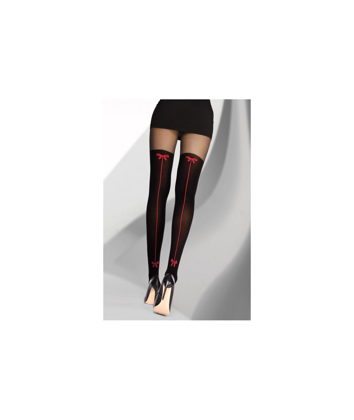 Tights Amita 40 DEN Black LivCo Corsetti Fashion