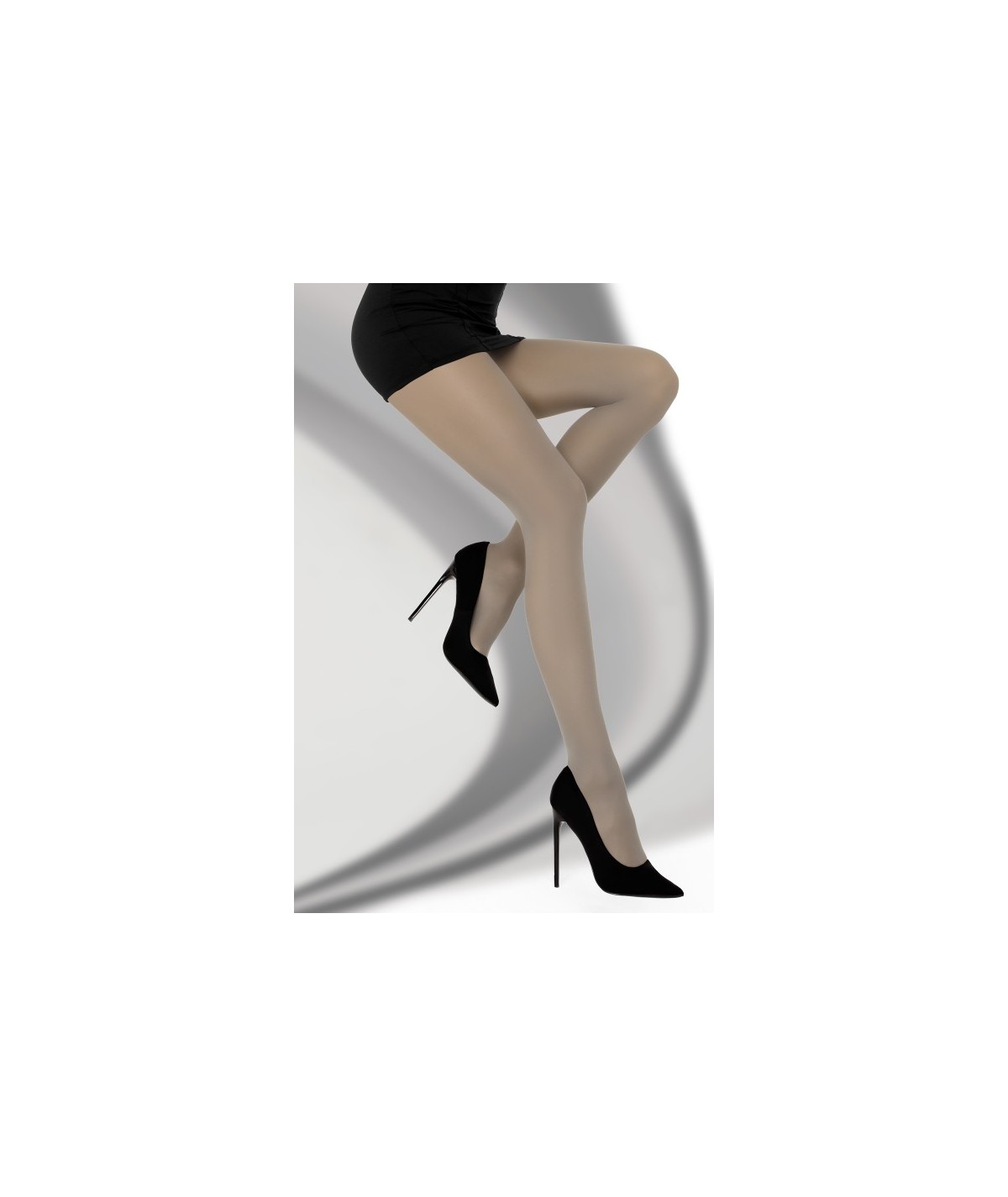 Tights & Leggings Marcela 40 DEN Gray LivCo Corsetti Fashion