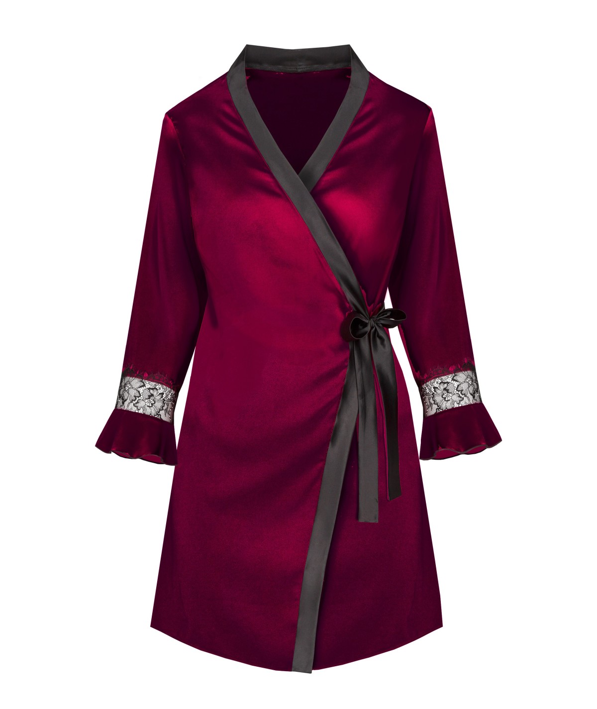 Dressing Gowns Sussean Cllaret Collection Burgundy LivCo Corsetti Fashion