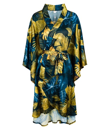Dressing Gowns Handis Aquareel Collection Print LivCo Corsetti Fashion